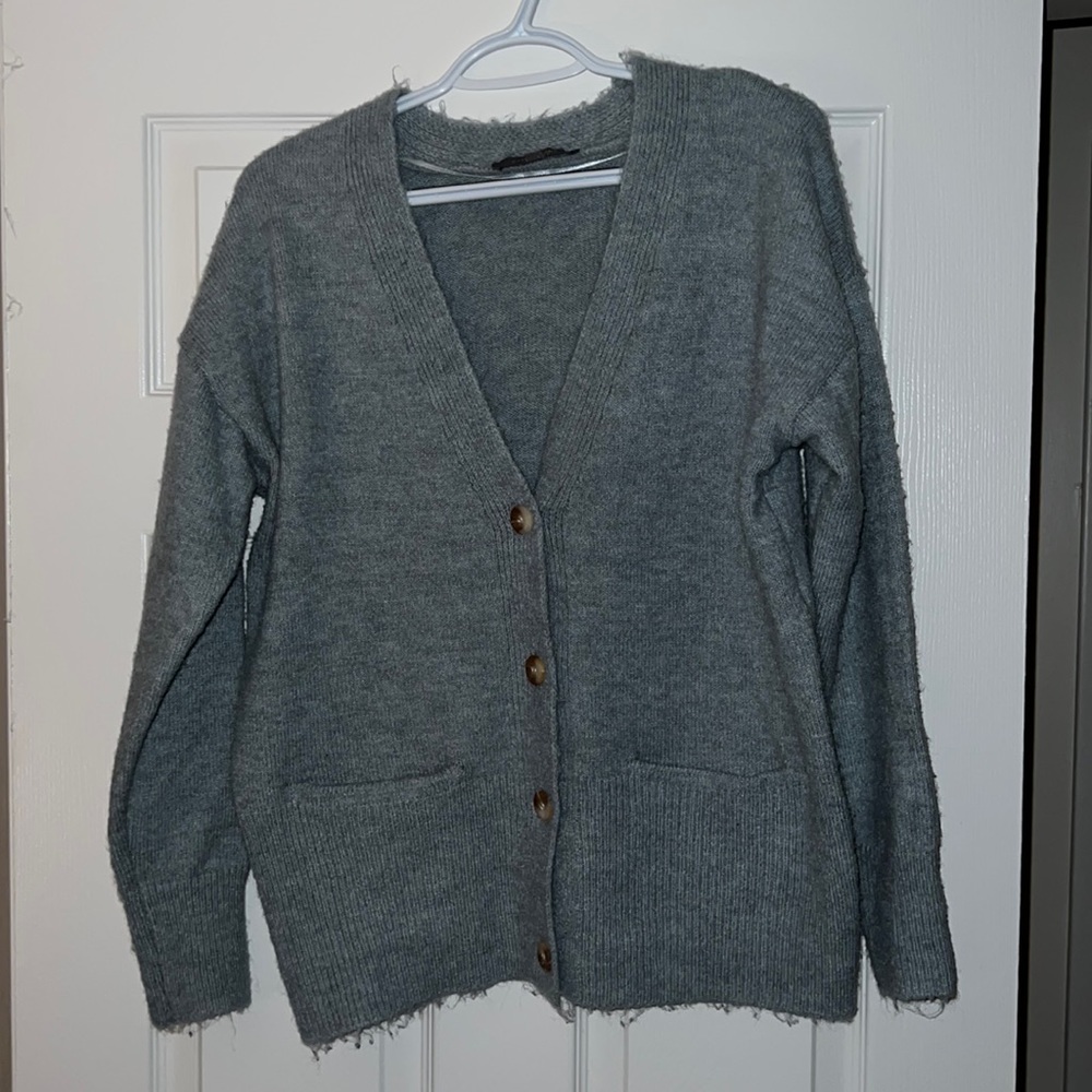 Marshall’s cardigan, lightly worn